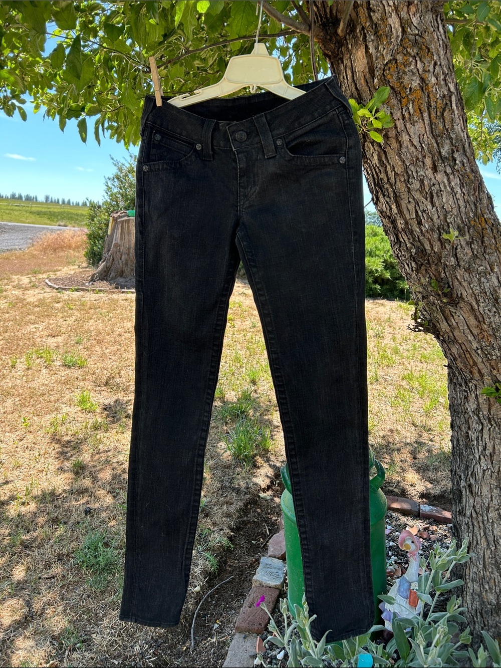 True Religion Women's Black Slim Fit Jeans size 29